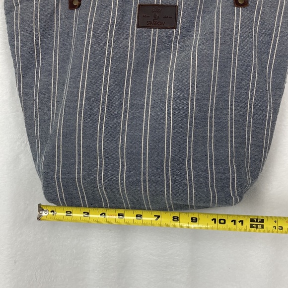 Sassy Sparrow Artisan Textile | Leather Tote Bag - Picture 13 of 14